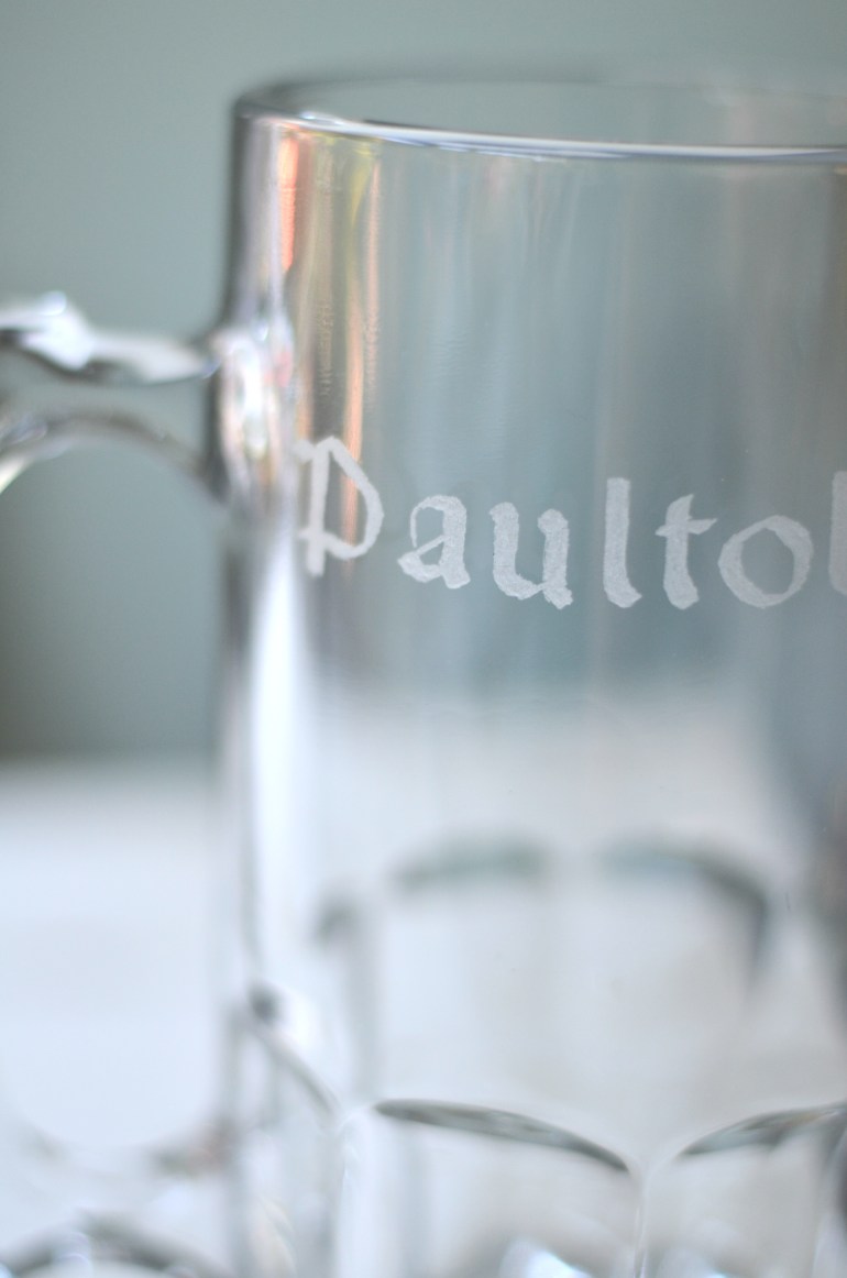 Etched Beer Mug | Minted Bold