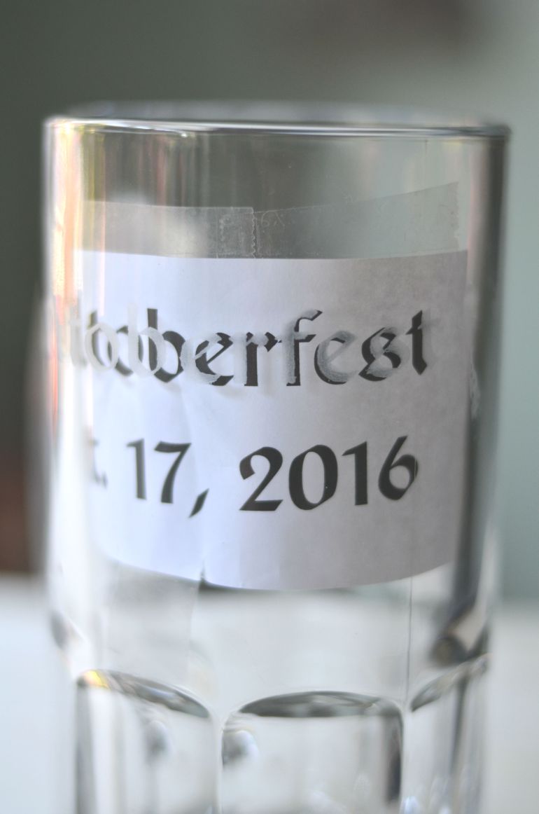 Etched Beer Mug | Minted Bold