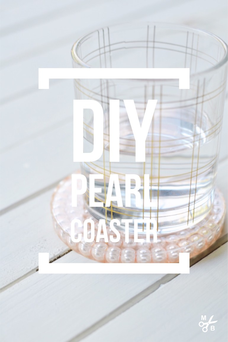DIY Pearl Coaster | Minted Bold