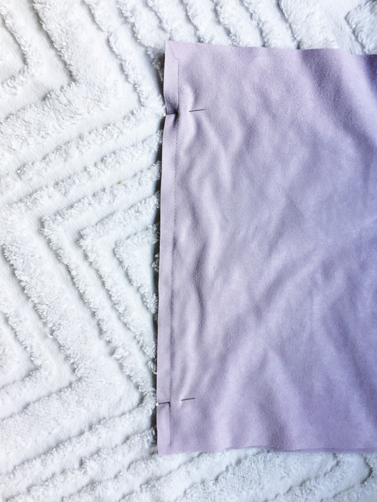 DIY Suede Throw Pillows | Minted Bold