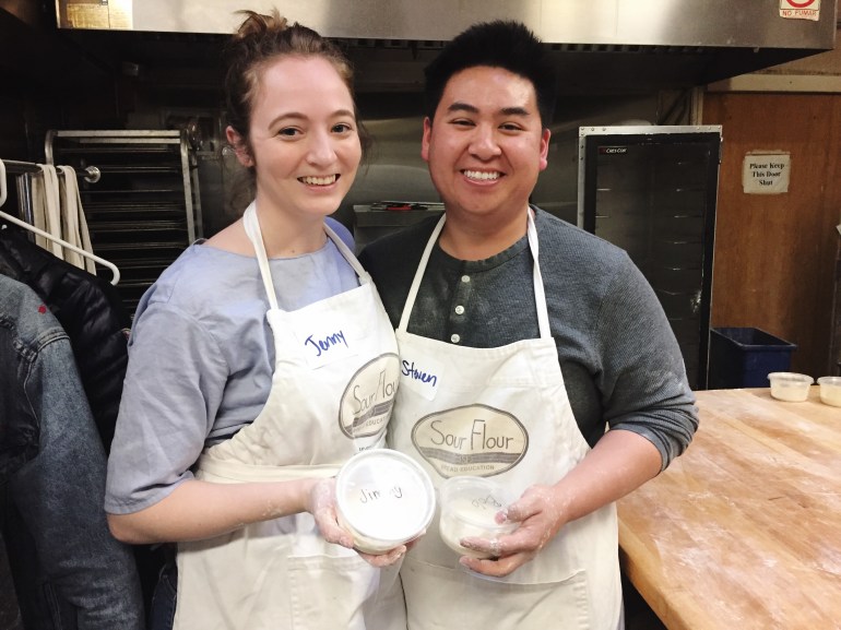 Learning to bake bread! Check out the recap on Minted Bold