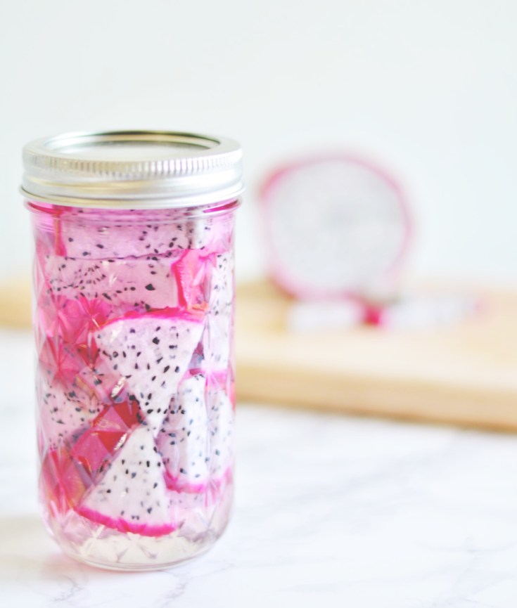 Dragon Fruit Simple Syrup | Minted Bold