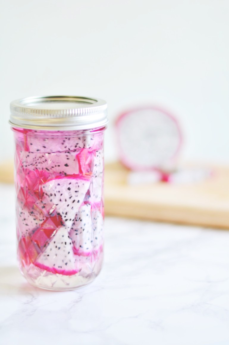 Dragon Fruit Simple Syrup | Minted Bold
