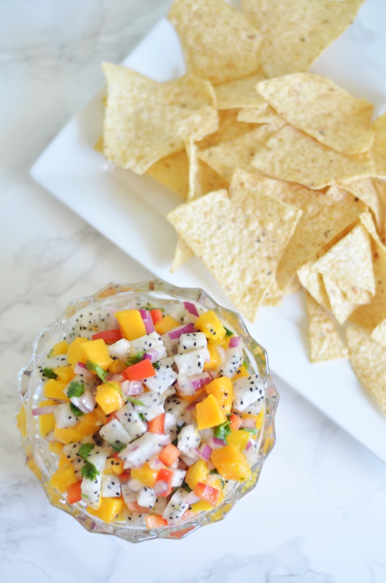 Dragon Fruit Mango Salsa | Minted Bold