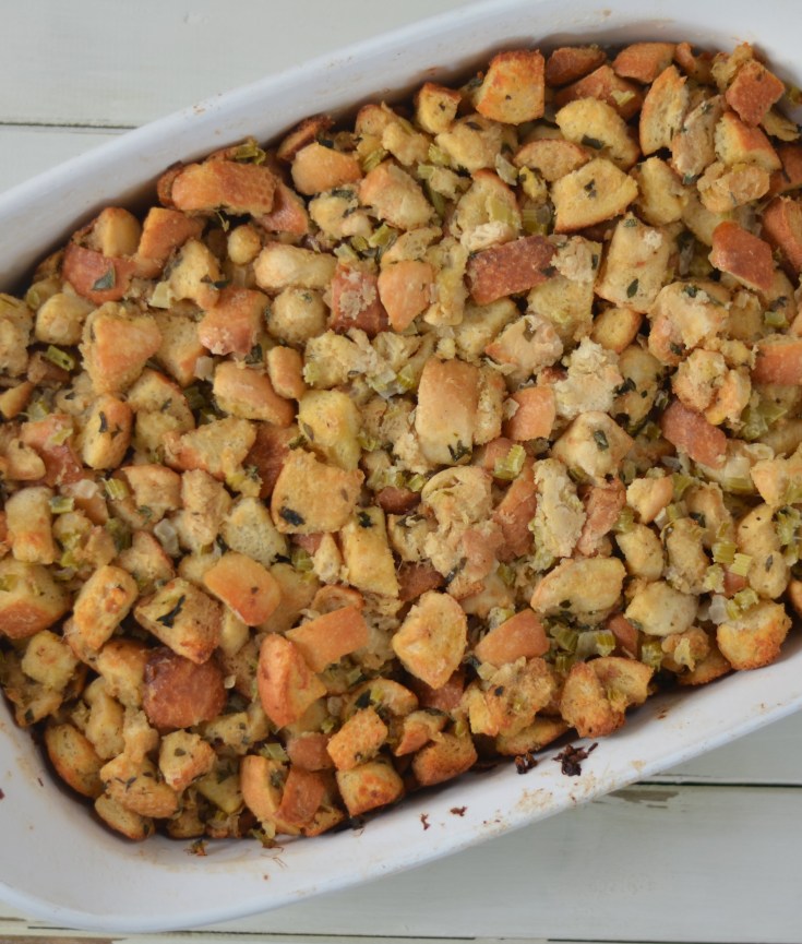 Fresh Herb Bread Stuffing | Minted Bold